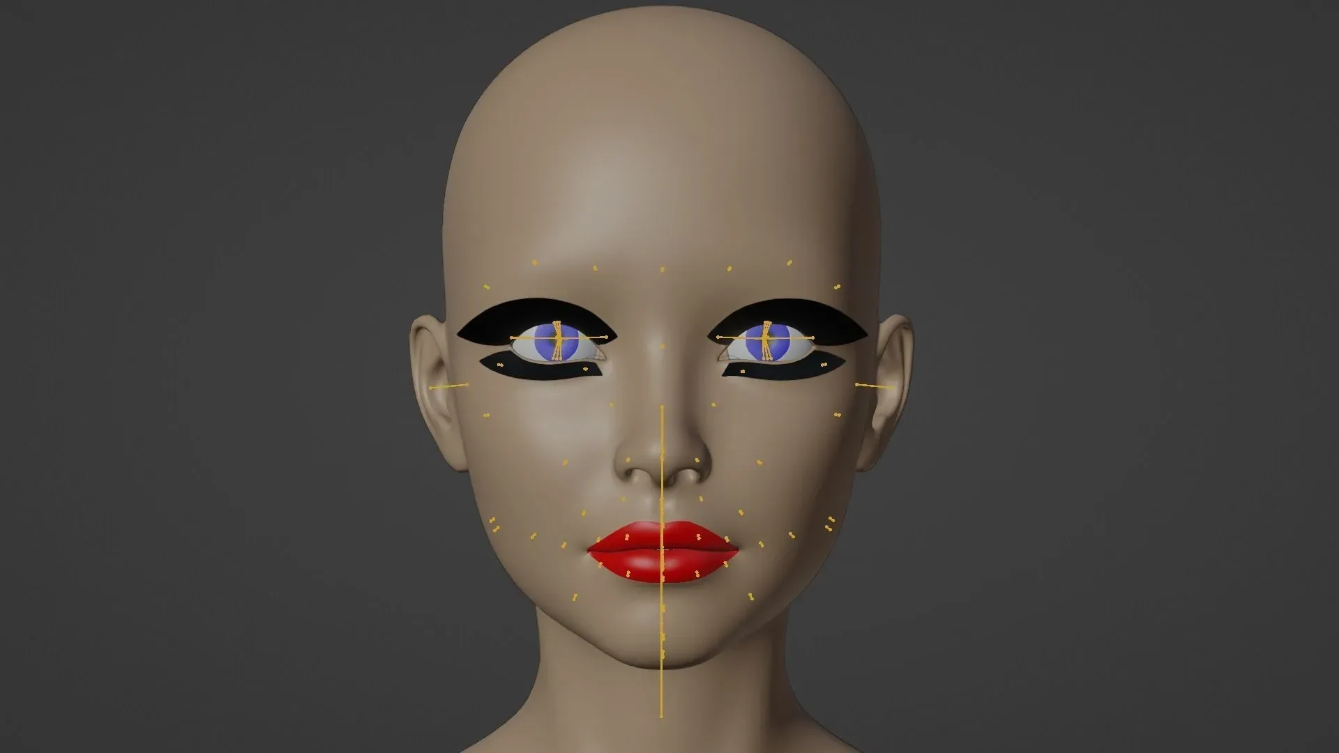 Sexy Nude Blonde Girl With Bob FlippedNormals