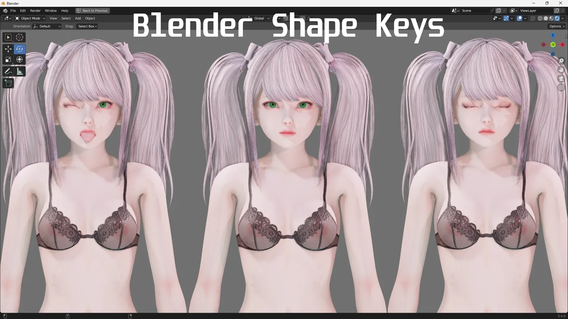 Lingerie Clothes Rigged Flippednormals
