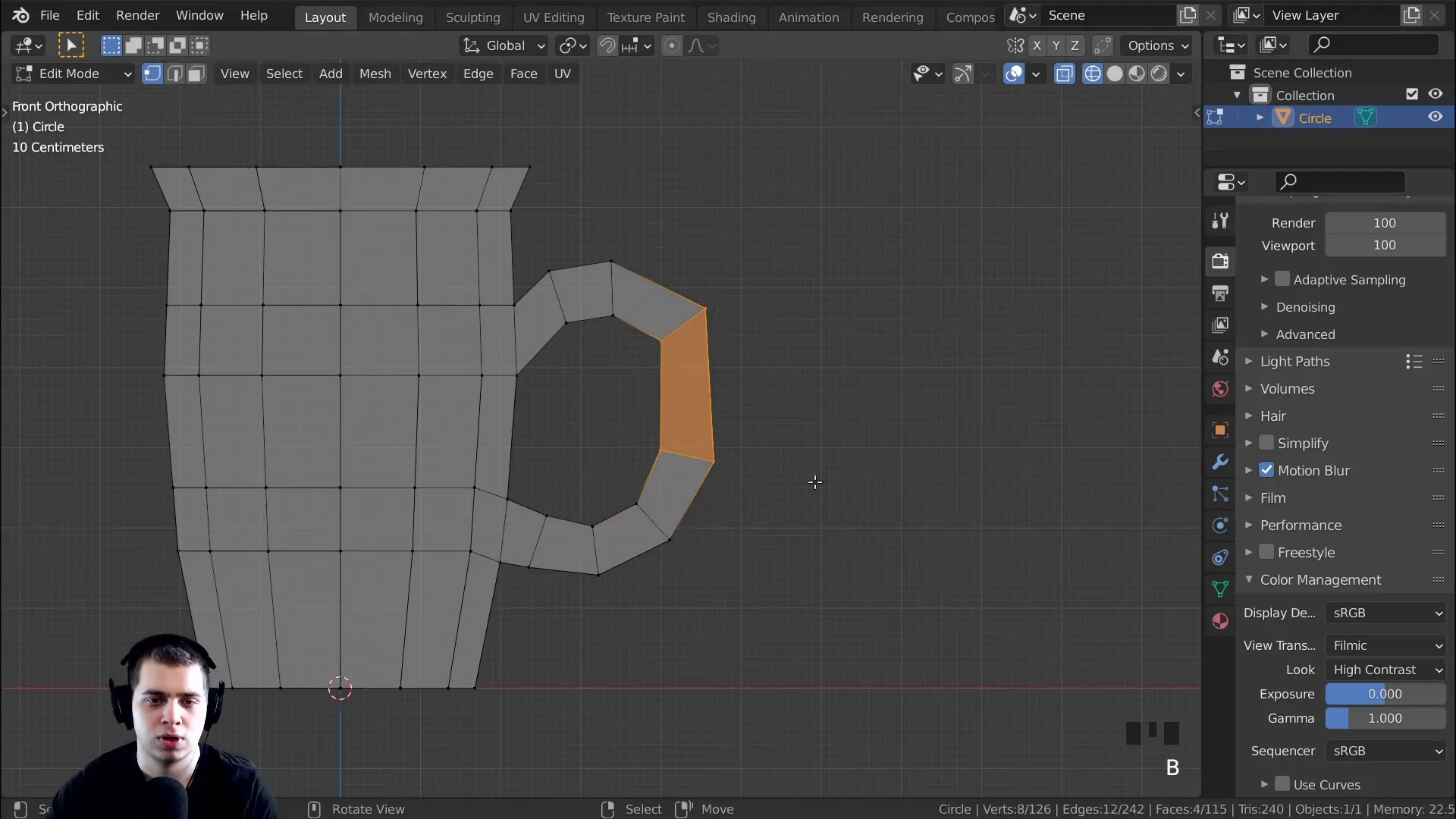 Hot Cocoa Blender Tutorial FlippedNormals