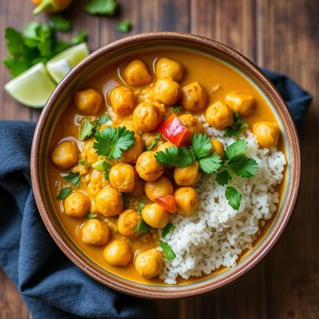 Chickpea Coconut Curry