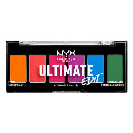 NYX PROFESSIONAL MAKEUP Ultimate Edit Mini Shadow Palette, Eyeshadow Palette - Warm Neutrals