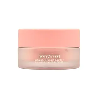 One Size Ultimate Blurring Setting Powder Travel Size Ultra Pink for Fair to Medium Skin Tones