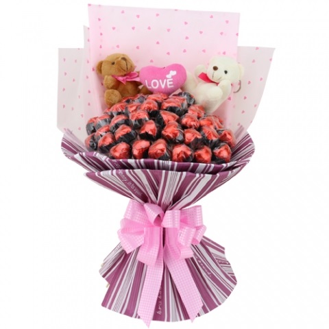 Lamour Belgian Chocolate Bouquet 03