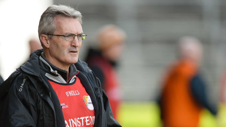 Carlow hurling manager Colm Bonnar.
