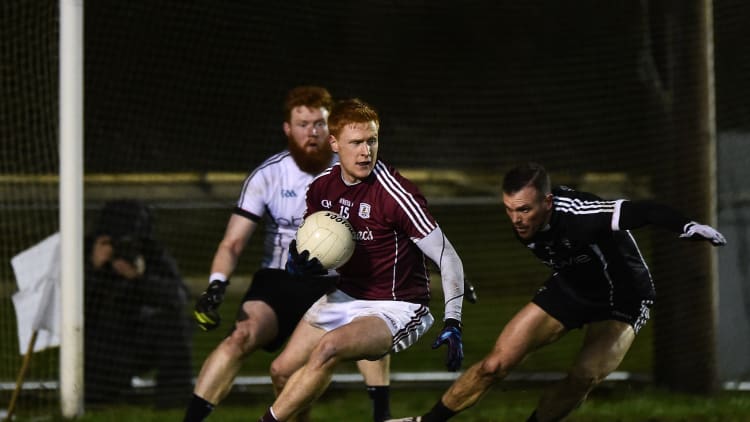 Adrian Varley kicked three points for Galway against Sligo at the Connacht GAA Centre of Excellence.