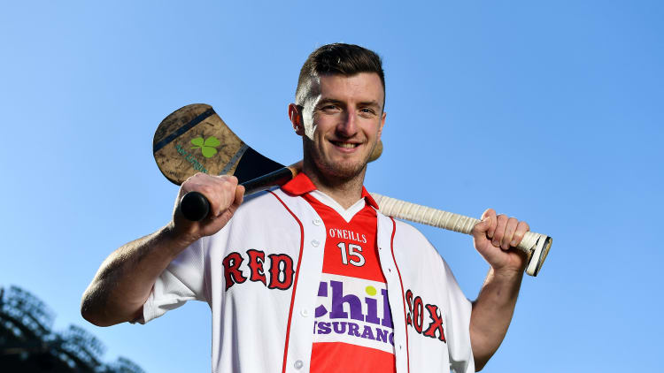 Cork hurler Patrick Horgan pictured at the launch of the 2018 Fenway Hurling Classic.