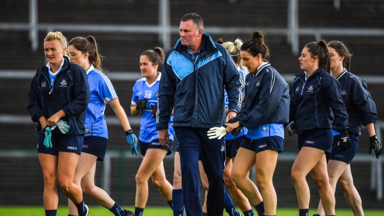 Dublin Ladies Football team manager, Mick Bohan.