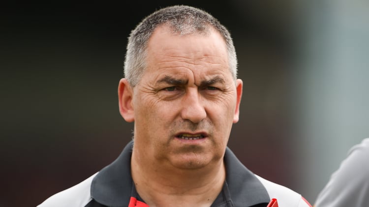 Carlow manager Turlough O Brien.