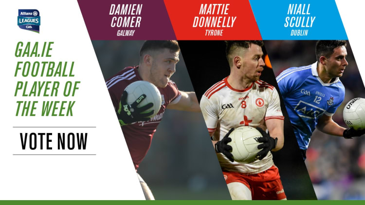 GAA.ie Footballer of the Week nominations.