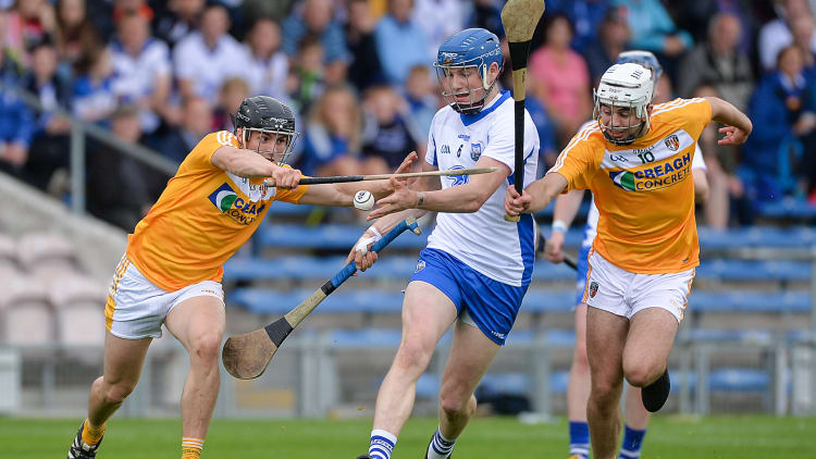 Austin Gleeson in action against Antrim at Semple Stadium.