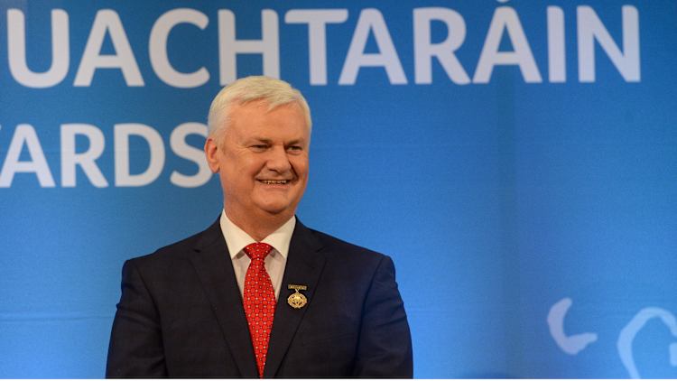 Uachtarán Chumann Lúthchleas Gael Aogán Ó Fearghail during the GAA President's Awards 2017 at Croke Park.