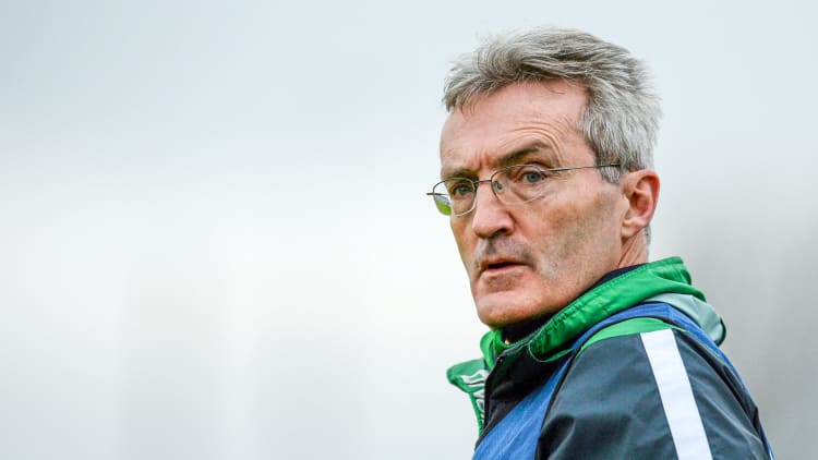 Carlow hurling manager Colm Bonnar.