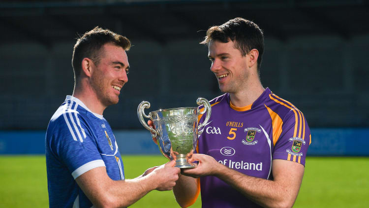 Ballyboden St Enda's Simon Lambert and Kilmacud Crokes' Rob Murphy pictured ahead of the Dublin SHC Final at Parnell Park.
