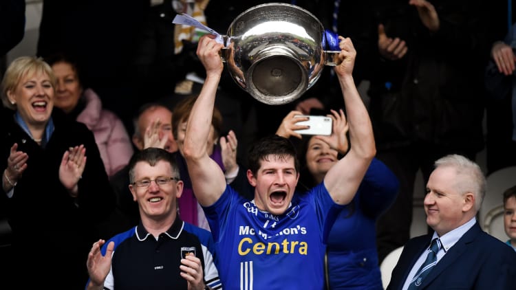 Darren Hughes captained Scotstown to Monaghan SFC glory.