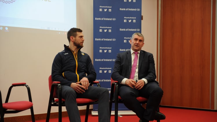 Liam Sheedy pictured at the Bank of Ireland Celtic Challenge Ulster launch on Tuesday evening.