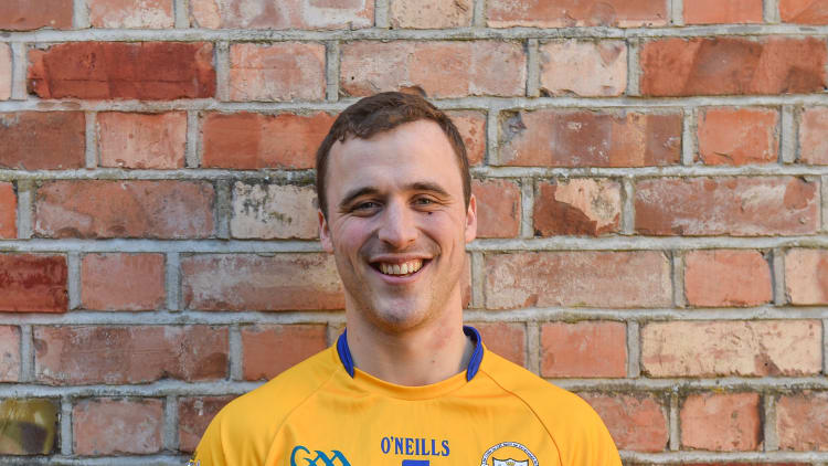 Clare captain Pat O Connor pictured at the Munster Senior Championship launch.