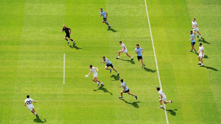 Johnny Doyle in action during the 2011 Leinster SFC Semi-Final.