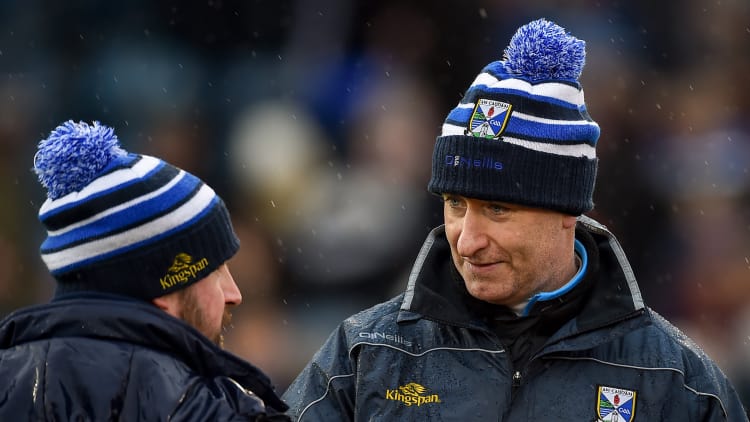 Cavan manager Mattie McGleenan.
