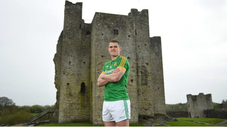 Meath captain Bryan Menton pictured at the Leinster Senior Football Championship launch.