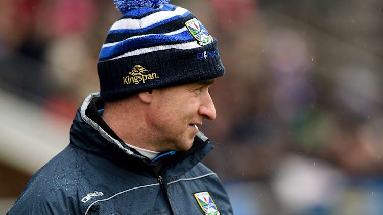 Cavan manager Mattie McGleenan.