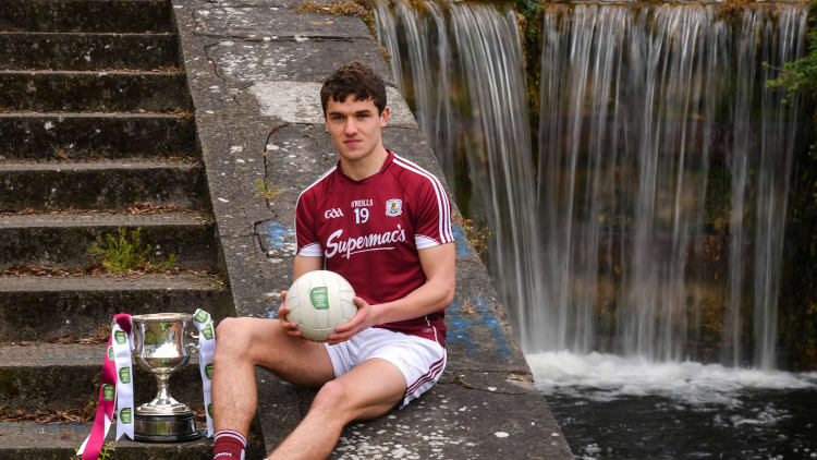 Galway Under 21 captain Michael Daly.
