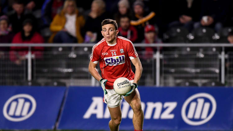 Mark Collins scored 1-5 as Cork claimed victory over Down in Páirc Esler