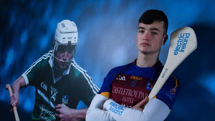 UL and Limerick hurler Kyle Hayes pictured at the launch of the Electric Ireland First Class Rivals campaign.