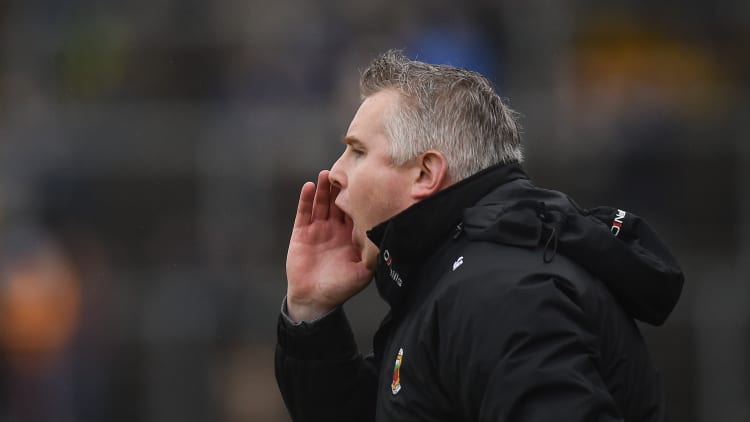 Bainisteoir Maigh Eo Stephen Rochford.
