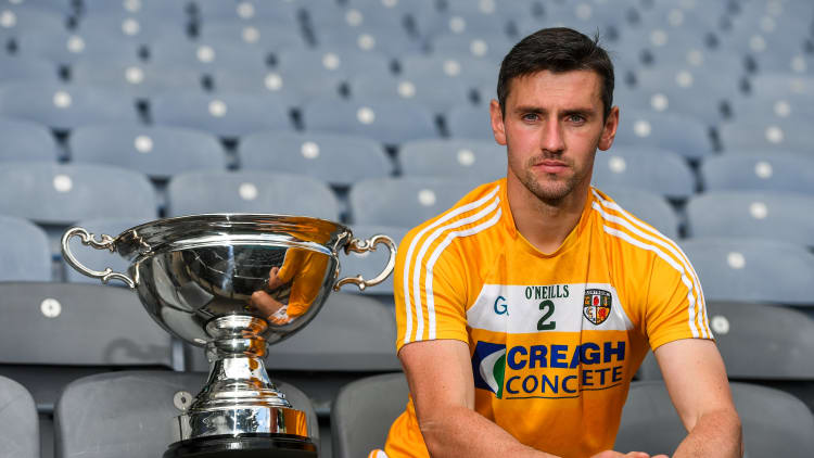 Antrim captain Simon McCrory.