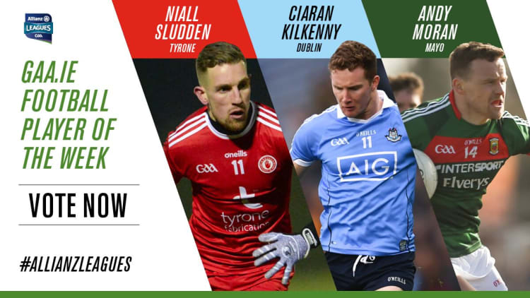 GAA.ie Footballer of the Week nominations.