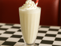 Classic American Vanilla Milkshake