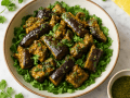 Moroccan Eggplant Salad with Chermoula
