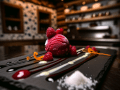 Raspberry-Campari Sorbet