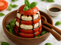 Layered Caprese Tower