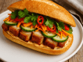 Bánh Mì Thịt Heo Giòn (Vietnamese Crispy Pork Belly Rolls)