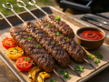 Moroccan Kefta Kebabs