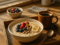 Classic British Creamy Oat Porridge
