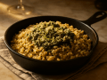 Macedonian Couscous with Roasted Eggplant Pesto