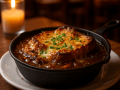 Classic French Onion Soup (Soupe à l'Oignon Gratinée)