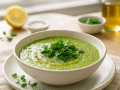 Summer Zucchini and Basil Soup