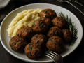 Polítika Keftedakia – Greek Bulgur and Mint Meatballs