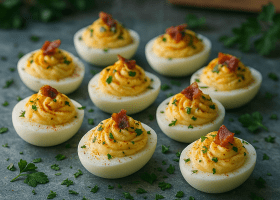 Creamy Butter-Infused Deviled Eggs