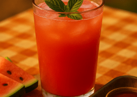 Mexican-Style Watermelon Ginger-Lime Agua Fresca