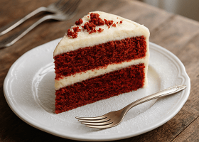Classic Red Velvet Cake with Cream Cheese Frosting