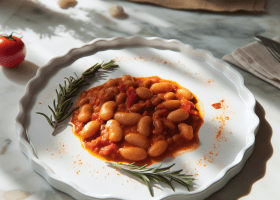 Baked Giant Beans in Tomato Sauce