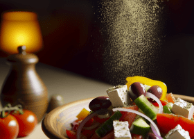 Greek Village Salad (Horiatiki)