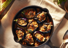 Imam Bayildi – Stuffed Eggplants