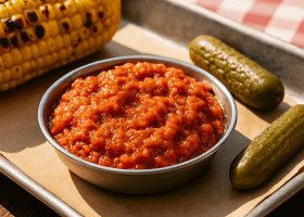 Serbian Roasted Red Pepper Ajvar