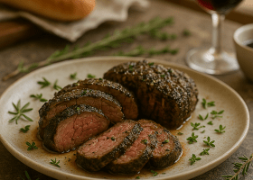 Herbes de Provence Grilled Beef Tenderloin