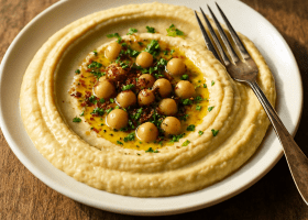 Authentic Creamy Hummus